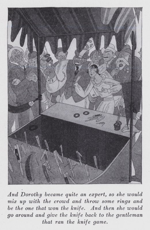 Anita Loos (lito) tarafından "Ama Beyler Esmerlerle Evlenir" için illüstrasyon by Ralph Barton