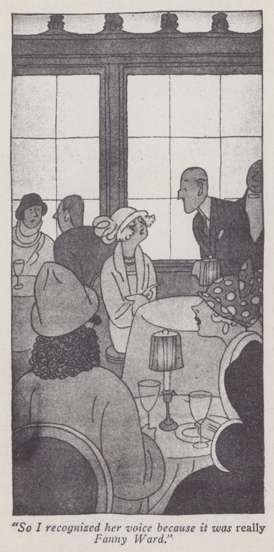 Anita Loos (litho) tarafından Beyler Sarışınları Tercih Eder için İllüstrasyon by Ralph Barton