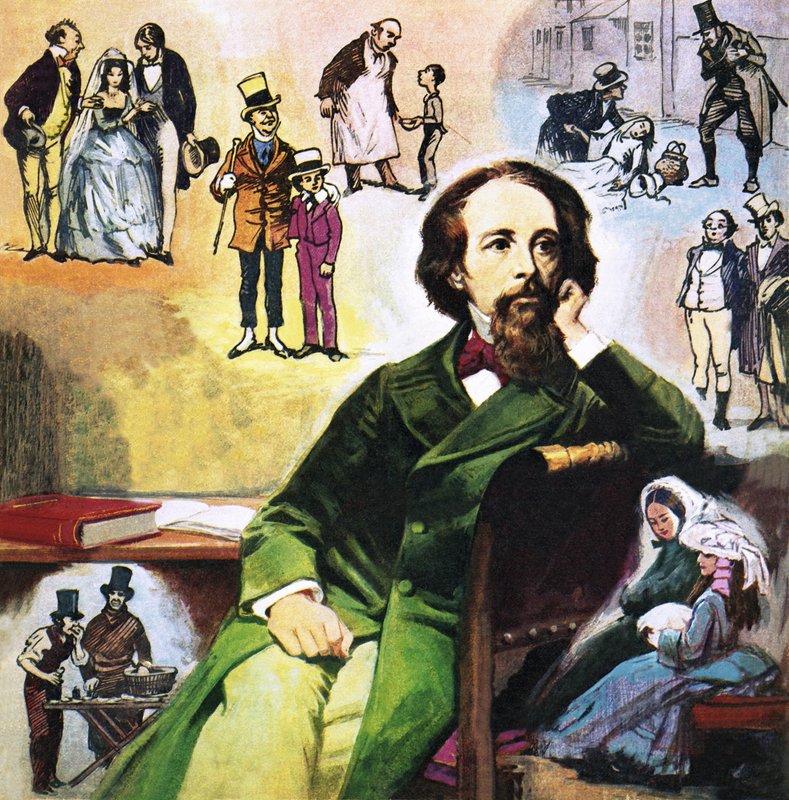Charles Dickens karakterleriyle by Ralph Bruce