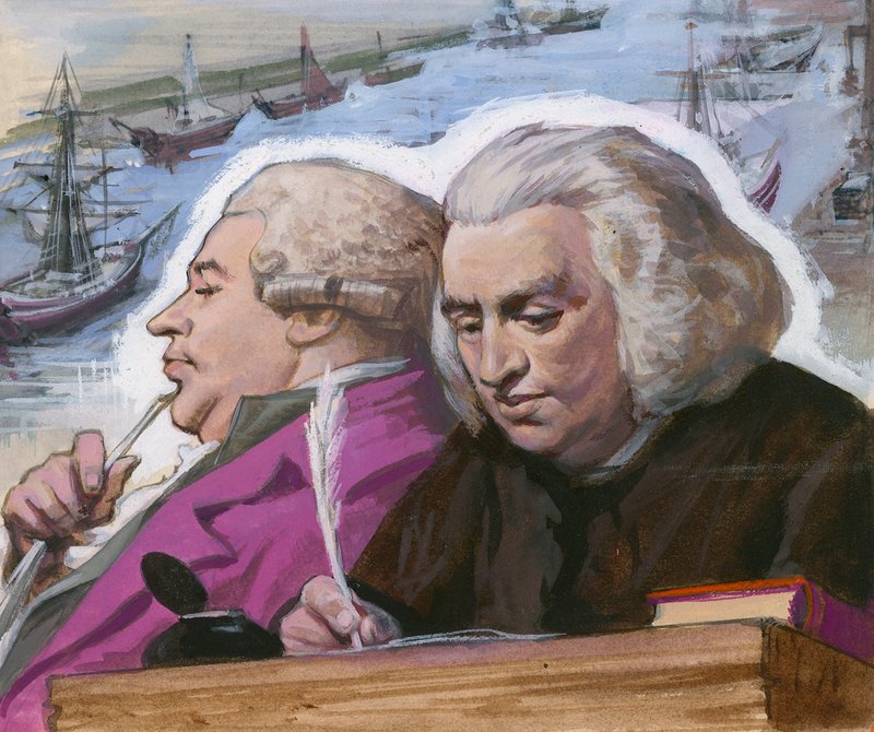 Dr. Johnson ve Boswell Batı Adalarına yaptıkları gezide by Ralph Bruce