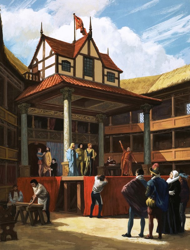 Globe Tiyatrosu by Ralph Bruce