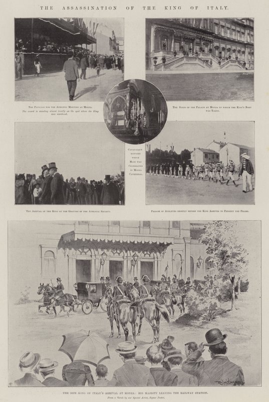 ಇಟಲಿ ಟರ್ಕಿಯ ರಾಜನ ಹತ್ಯೆ by Ralph Cleaver