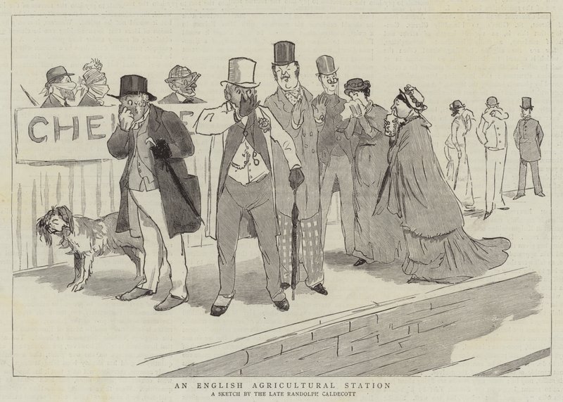 İngiliz Tarım İstasyonu by Randolph Caldecott