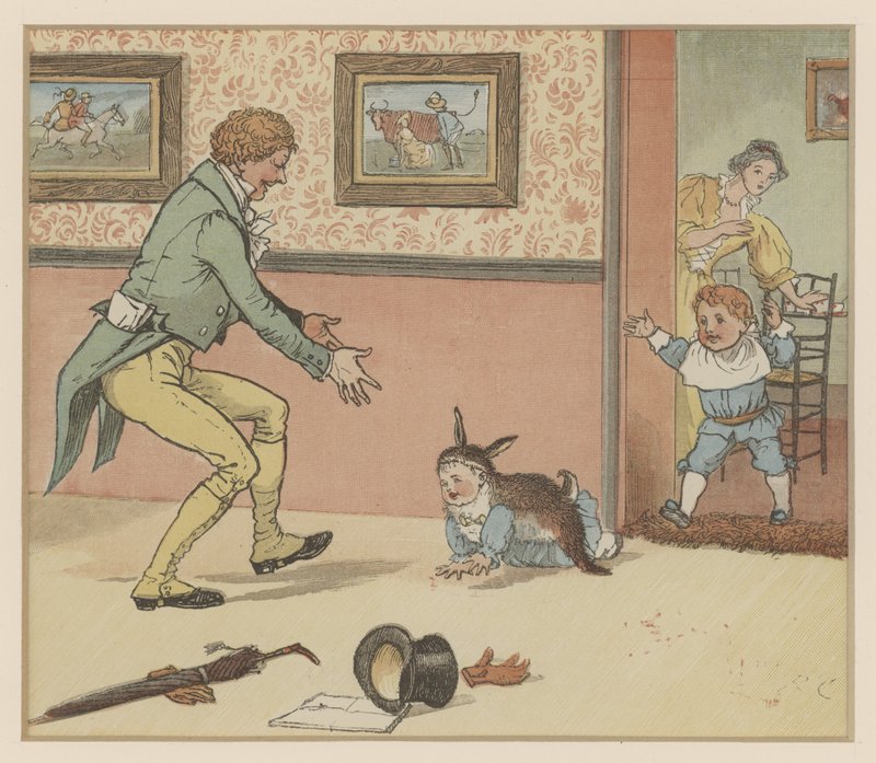 bebek kiraz kuşu by Randolph Caldecott