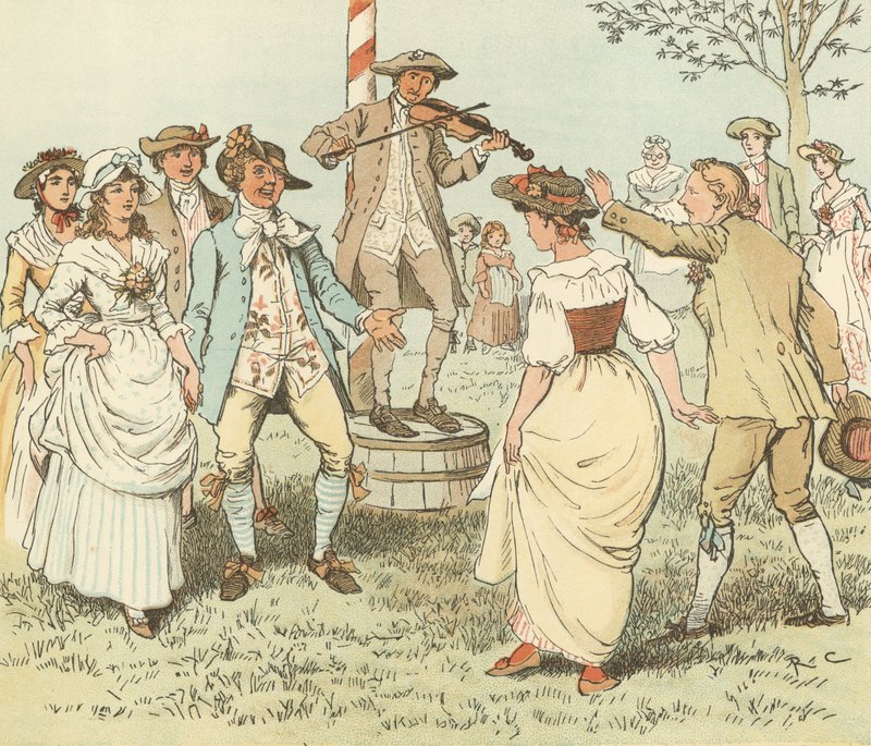gelin bayanlar ve bayanlar by Randolph Caldecott