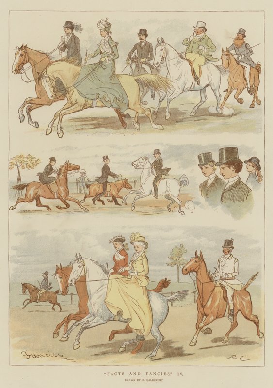 Gerçekler ve Fantaziler, IV (chromolitho) by Randolph Caldecott