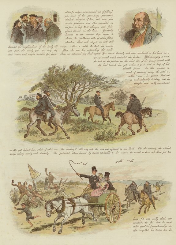 Paul ve Virginia, Ya da Kaçakçıların Sonuncusu (chromolitho) by Randolph Caldecott