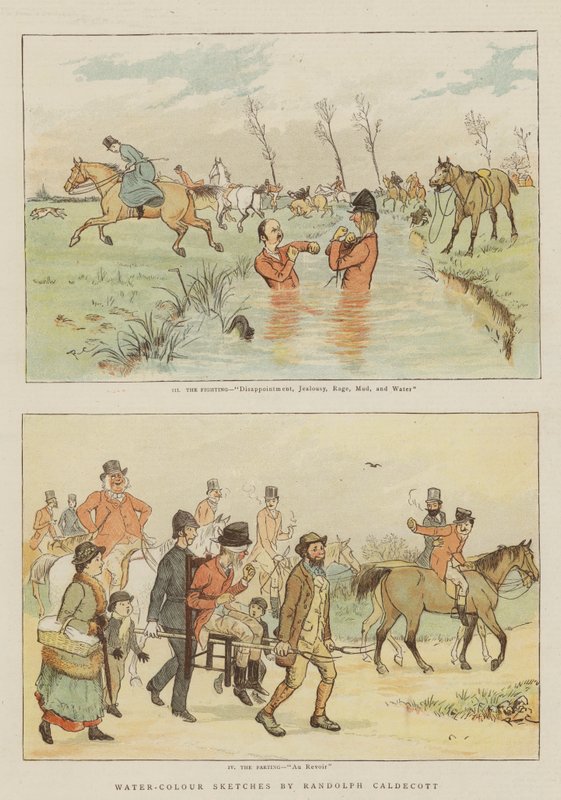 Sulu Boya Eskizleri (chromolitho) by Randolph Caldecott