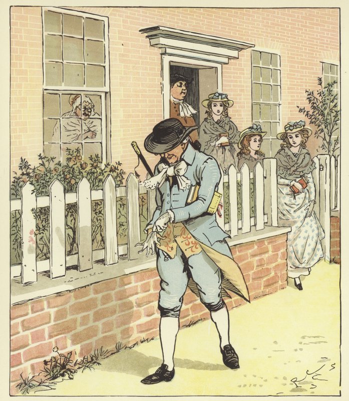 Kuduz Bir Köpeğin Ölümü Üzerine Bir Ağıt by Randolph Caldecott