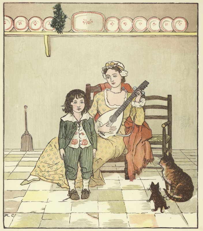 Kuduz Bir Köpeğin Ölümü Üzerine Bir Ağıt by Randolph Caldecott