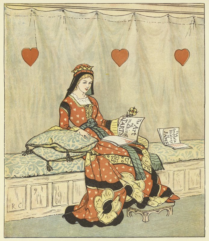 Kalplerin Kraliçesi by Randolph Caldecott