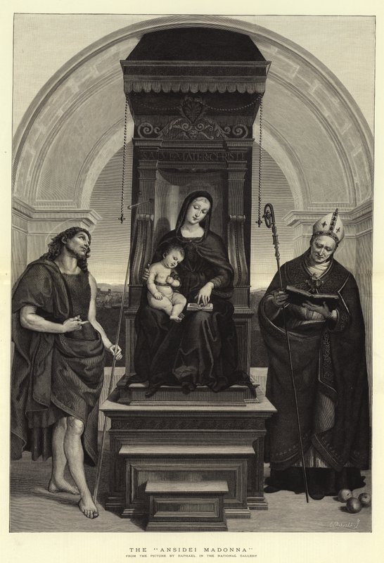 Ansidei Madonna by Raffaello Sanzio Raphael