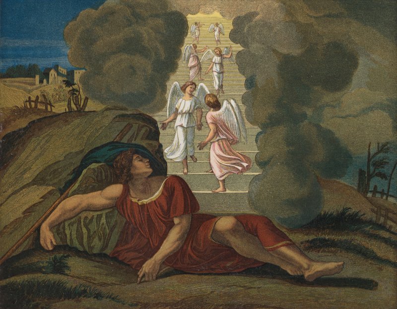Jacobs Rüyası by after Raphael