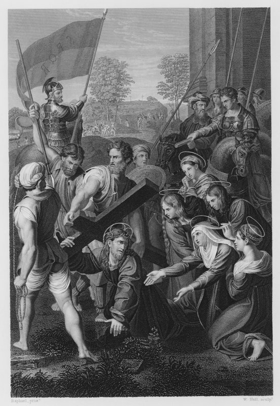 Haç Taşı (gravür) by after Raphael