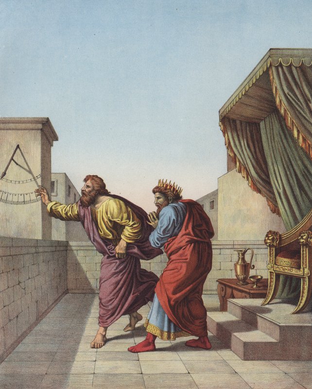 İşaya, Yahuda Kralı Hizkiya