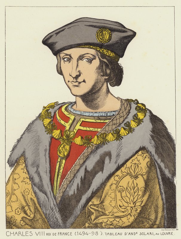 Fransa Kralı VIII. by Raphael Jacquemin