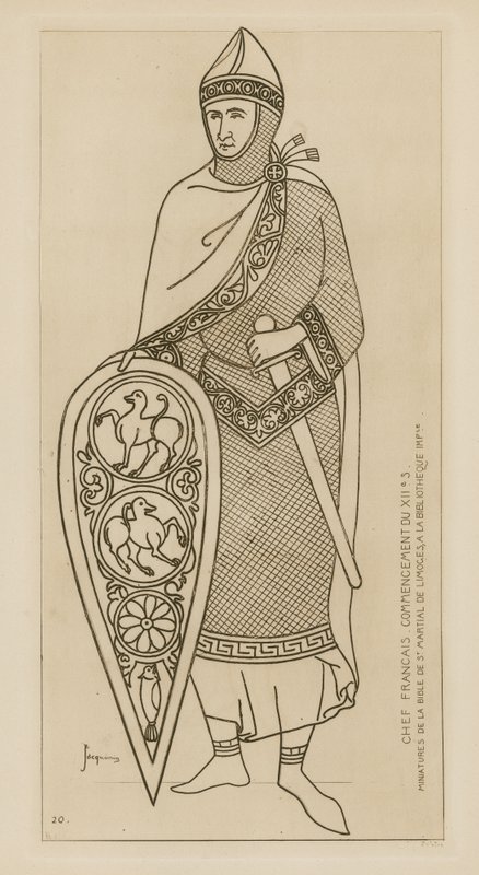 Fransız şef, 12. yüzyılın başlangıcı by Raphael Jacquemin