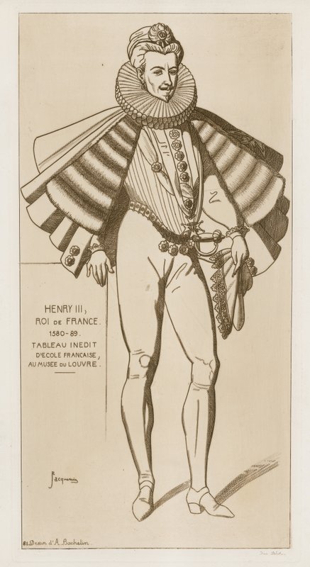 Henry, Fransa Kralı, 1580-89 by Raphael Jacquemin