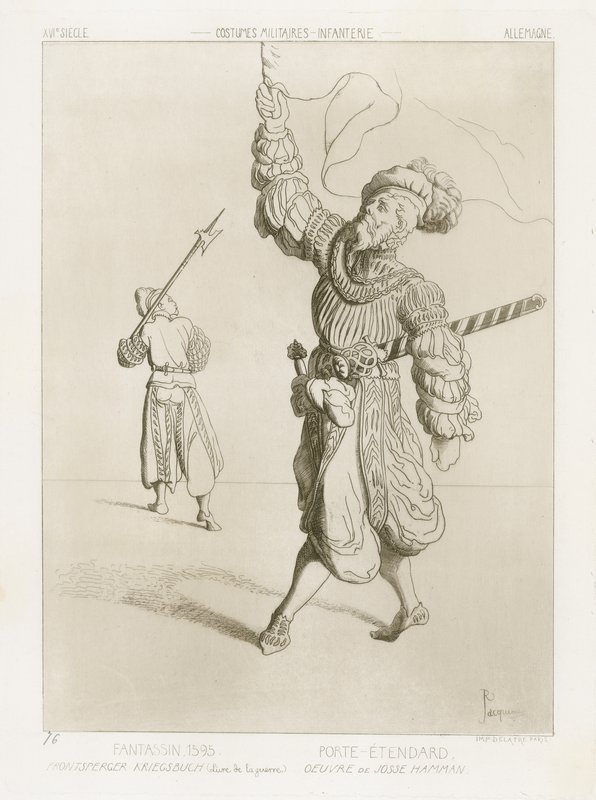 Askeri kostümler - 16. yüzyılın Alman piyadeleri by Raphael Jacquemin