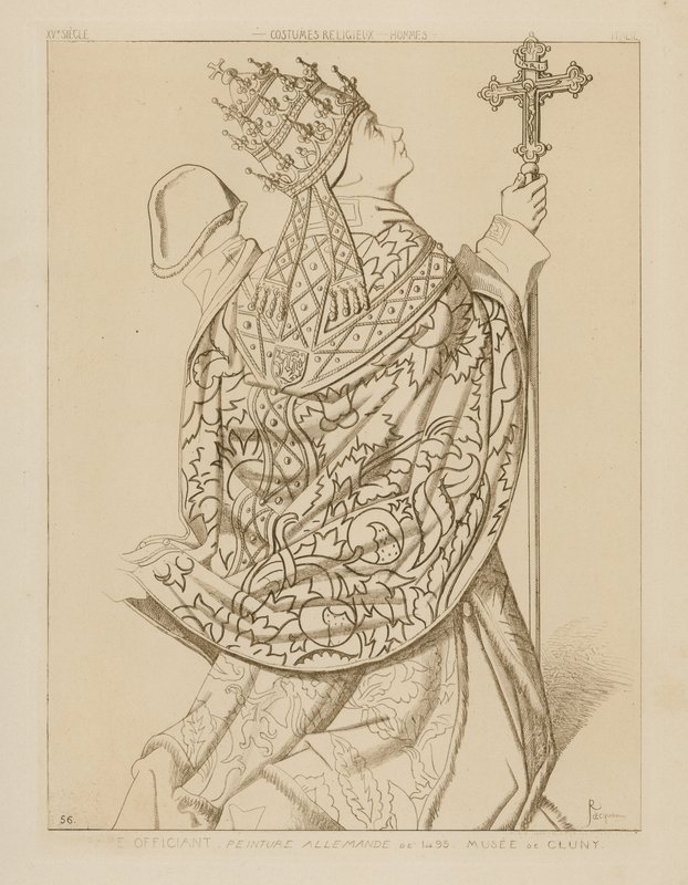 Pope officiating  by Raphael Jacquemin