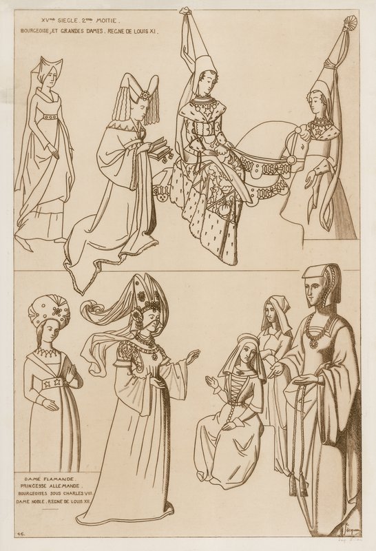 15. yüzyılın ikinci yarısında kadınlar by Raphael Jacquemin