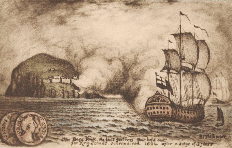 Bass Rock, İskoçya, 1688