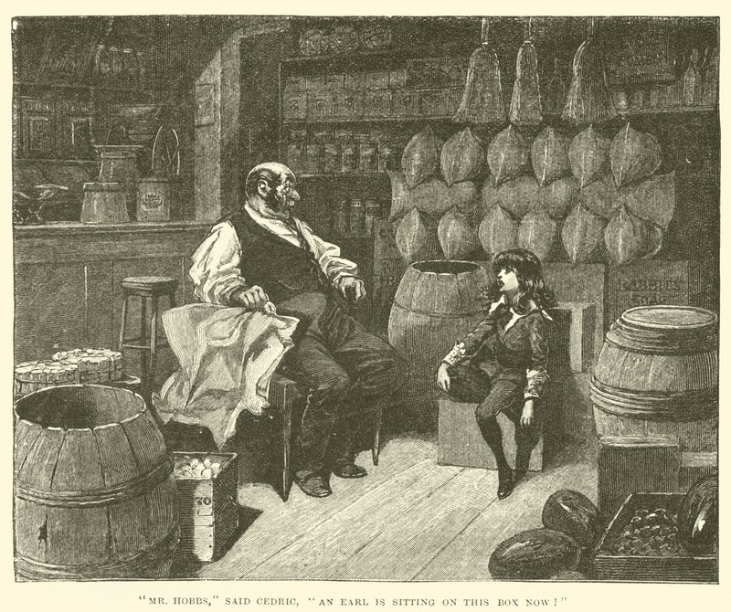 Küçük Lord Fauntleroy için İllüstrasyon by Reginald Bathurst Birch
