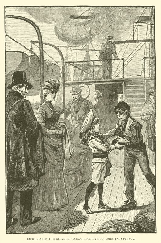 Küçük Lord Fauntleroy için İllüstrasyon by Reginald Bathurst Birch