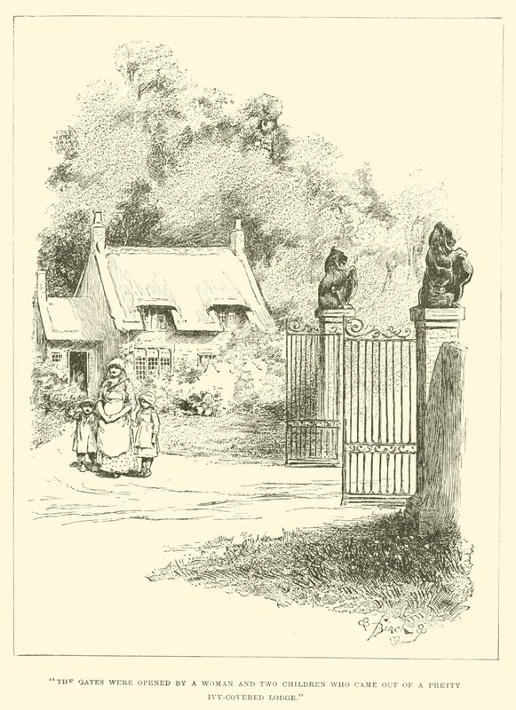 Küçük Lord Fauntleroy için İllüstrasyon by Reginald Bathurst Birch