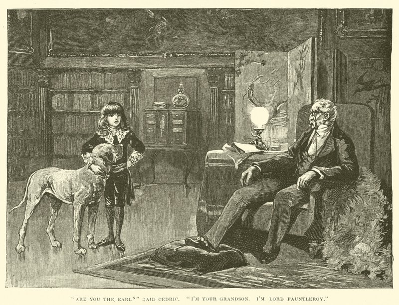 Küçük Lord Fauntleroy için İllüstrasyon by Reginald Bathurst Birch