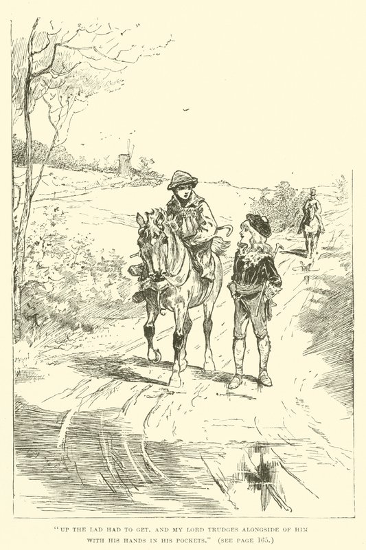 Küçük Lord Fauntleroy için İllüstrasyon by Reginald Bathurst Birch