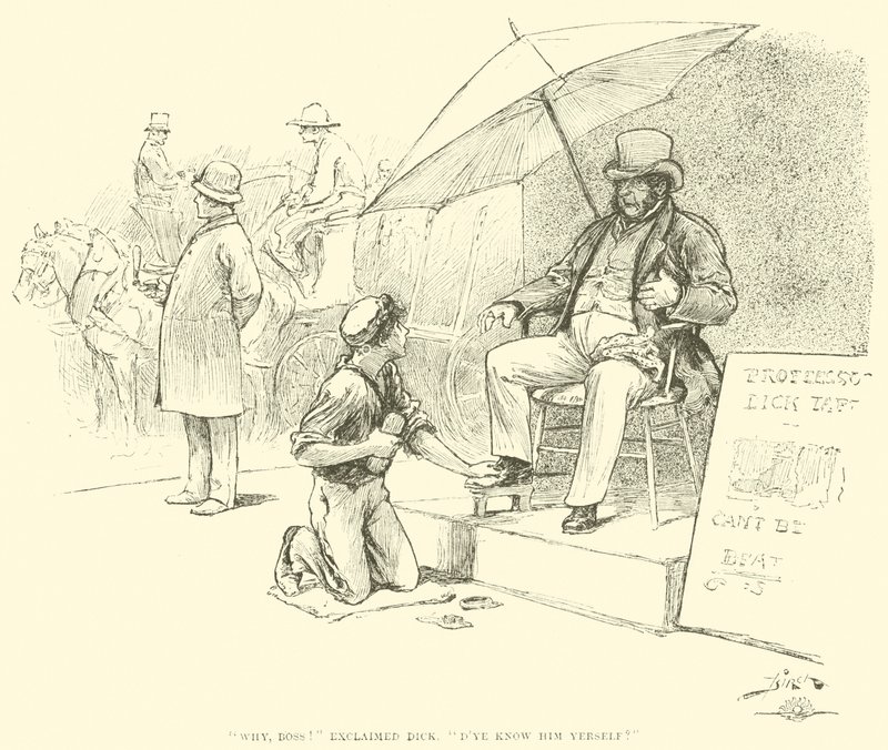 Küçük Lord Fauntleroy için İllüstrasyon by Reginald Bathurst Birch