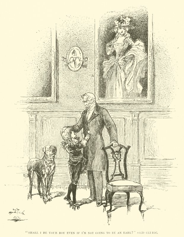 Küçük Lord Fauntleroy için İllüstrasyon by Reginald Bathurst Birch