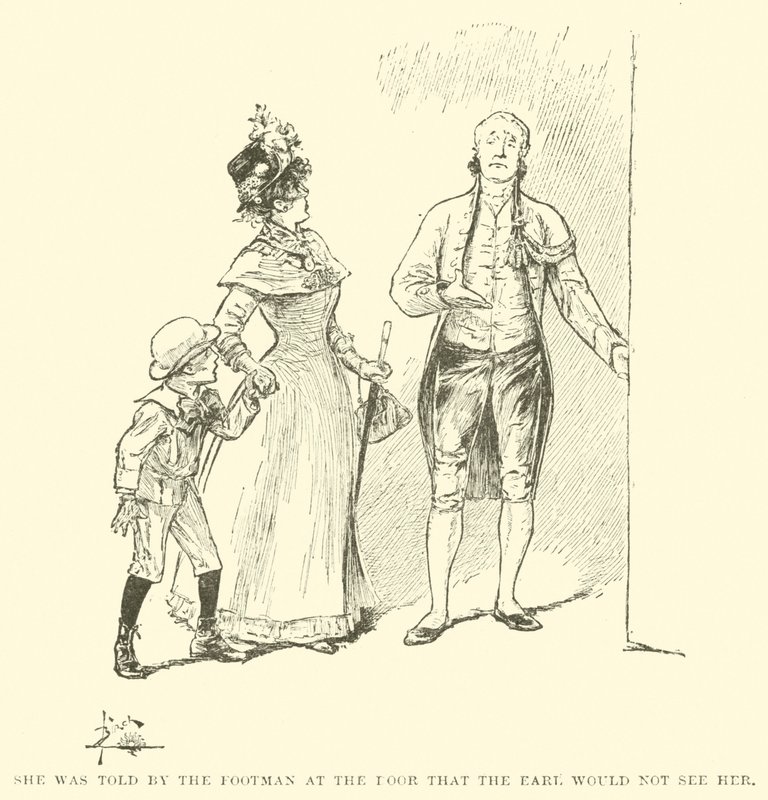 Küçük Lord Fauntleroy için İllüstrasyon by Reginald Bathurst Birch