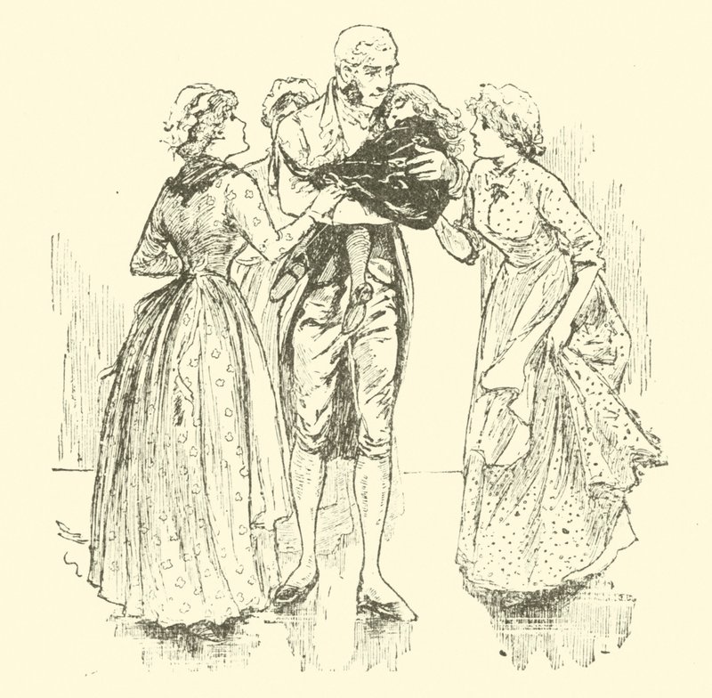 Küçük Lord Fauntleroy için İllüstrasyon by Reginald Bathurst Birch