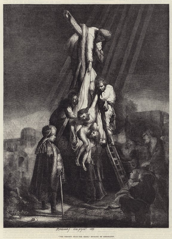 Haçtan İniş by Rembrandt van Rijn