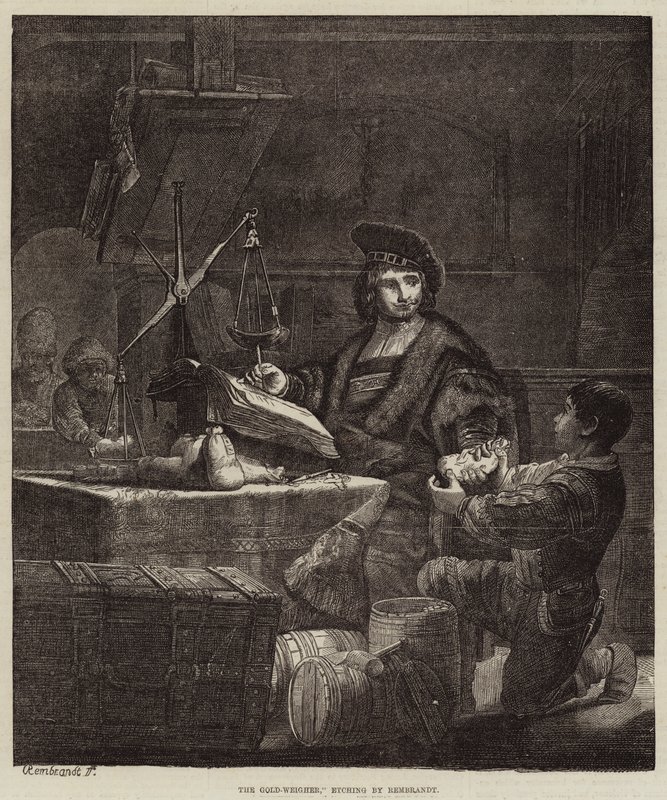 Altın Tartı by Rembrandt van Rijn
