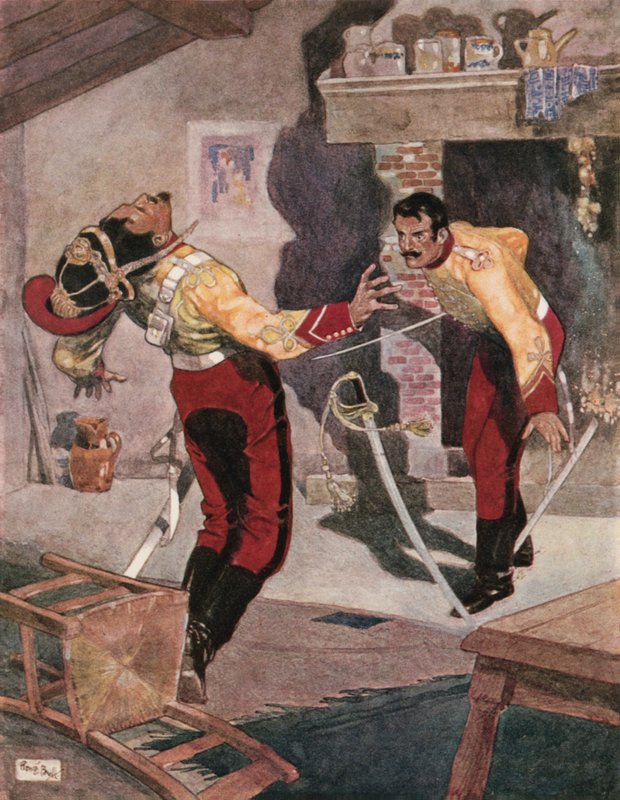 Noktamı vücuduna sundum ve o koştu. by René Bull