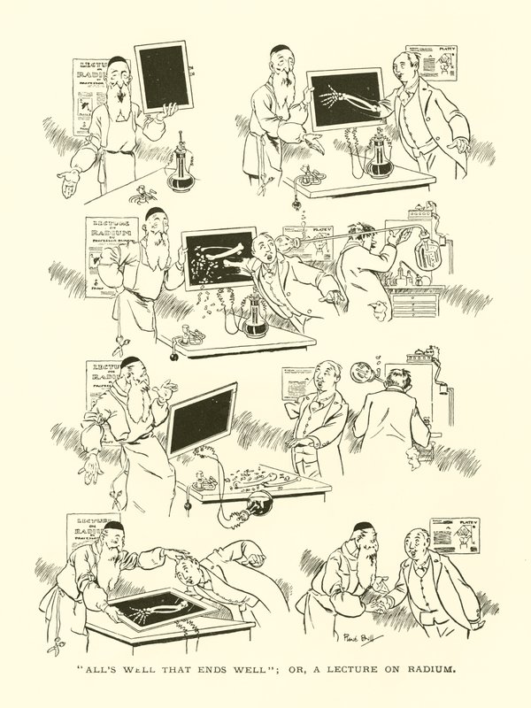 Sonu iyi biten tum seyler iyidir; veya Radyum üzerine bir Ders (gravür) by René Bull