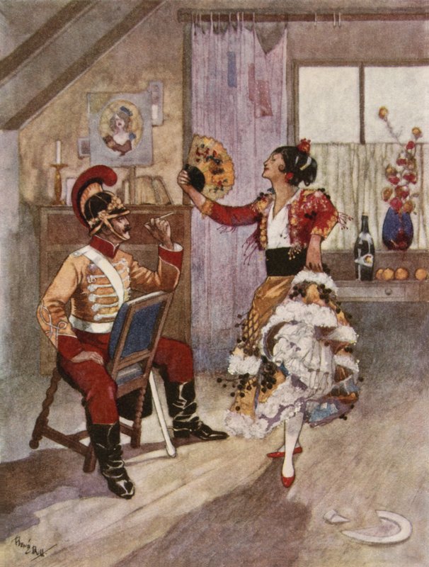 O kız canlı bir arkadaştı, size söyleyebilirim! by René Bull