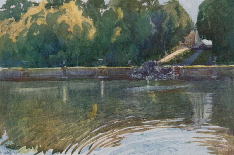 Basin of Latona, Versailles  by Rene Binet