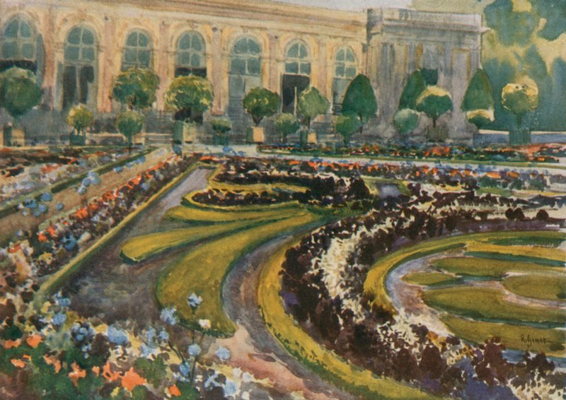 Grand Trianon, Versay by Rene Binet