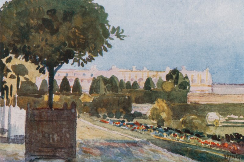 Parterre of Latona, Versailles  by Rene Binet