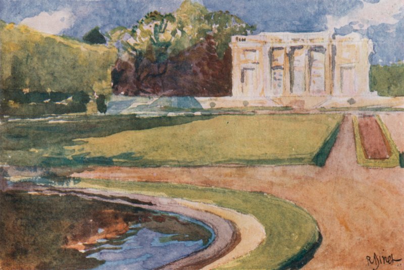 Petit Trianon, Versay by Rene Binet