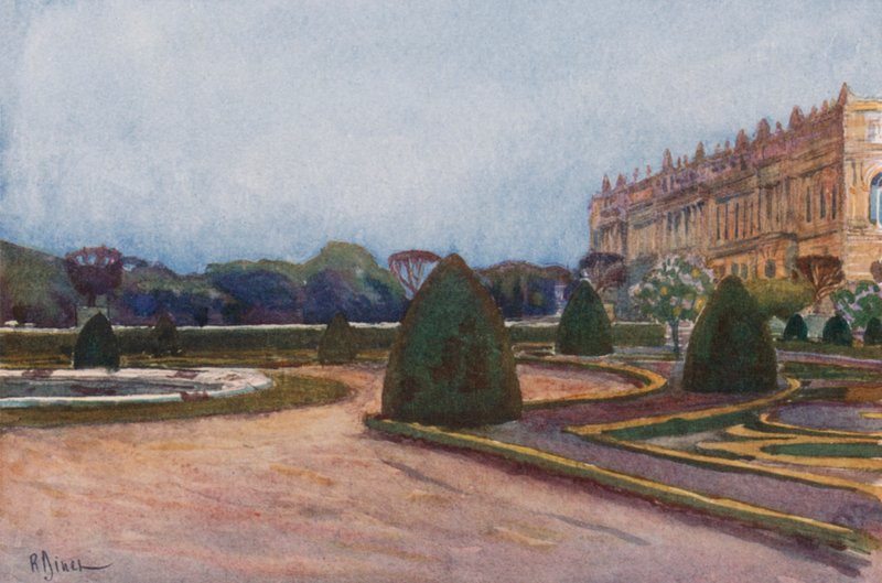 patio ireba uruzi, c.1936-37 (ifoto ya gelatin ifoto) by Rene Binet