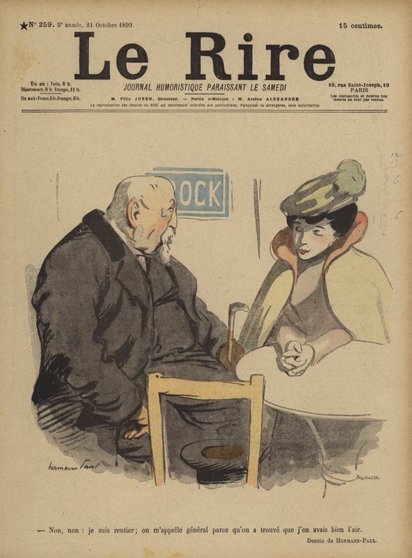 Le Rire için İllüstrasyon by Rene George Hermann Paul