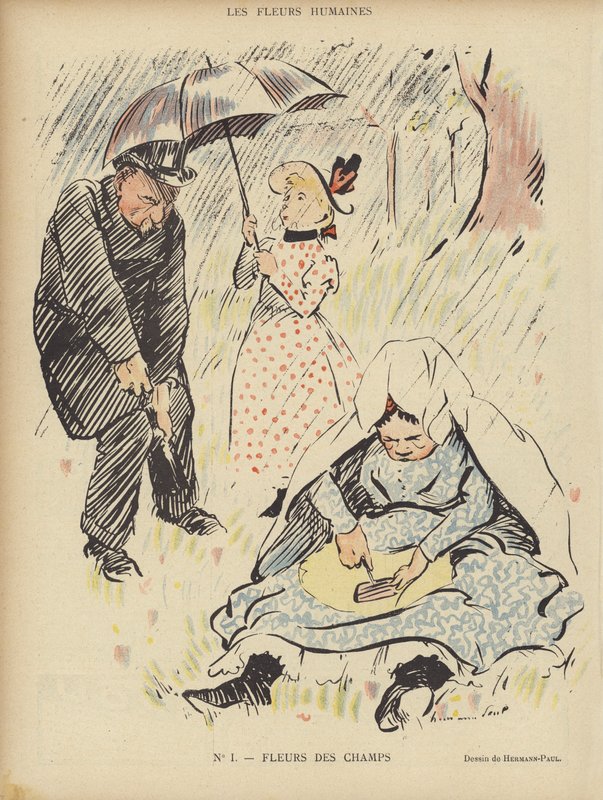 Le Rire için İllüstrasyon by Rene George Hermann Paul