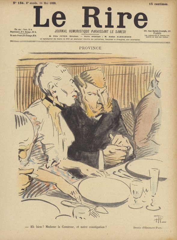 Le Rire için İllüstrasyon by Rene George Hermann Paul