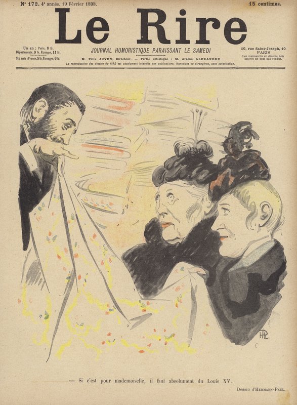 Le Rire için İllüstrasyon by Rene George Hermann Paul