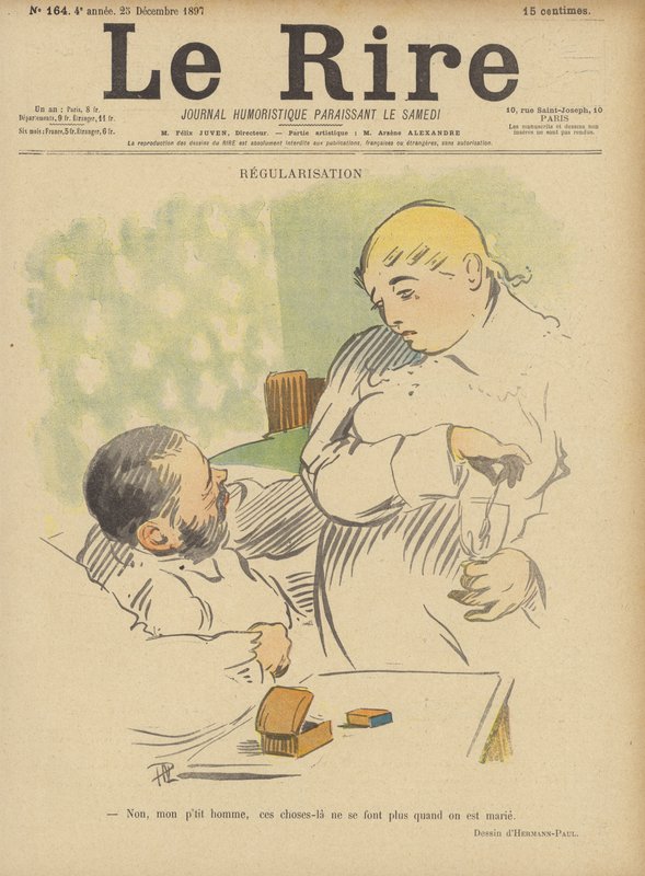 Le Rire için İllüstrasyon by Rene George Hermann Paul